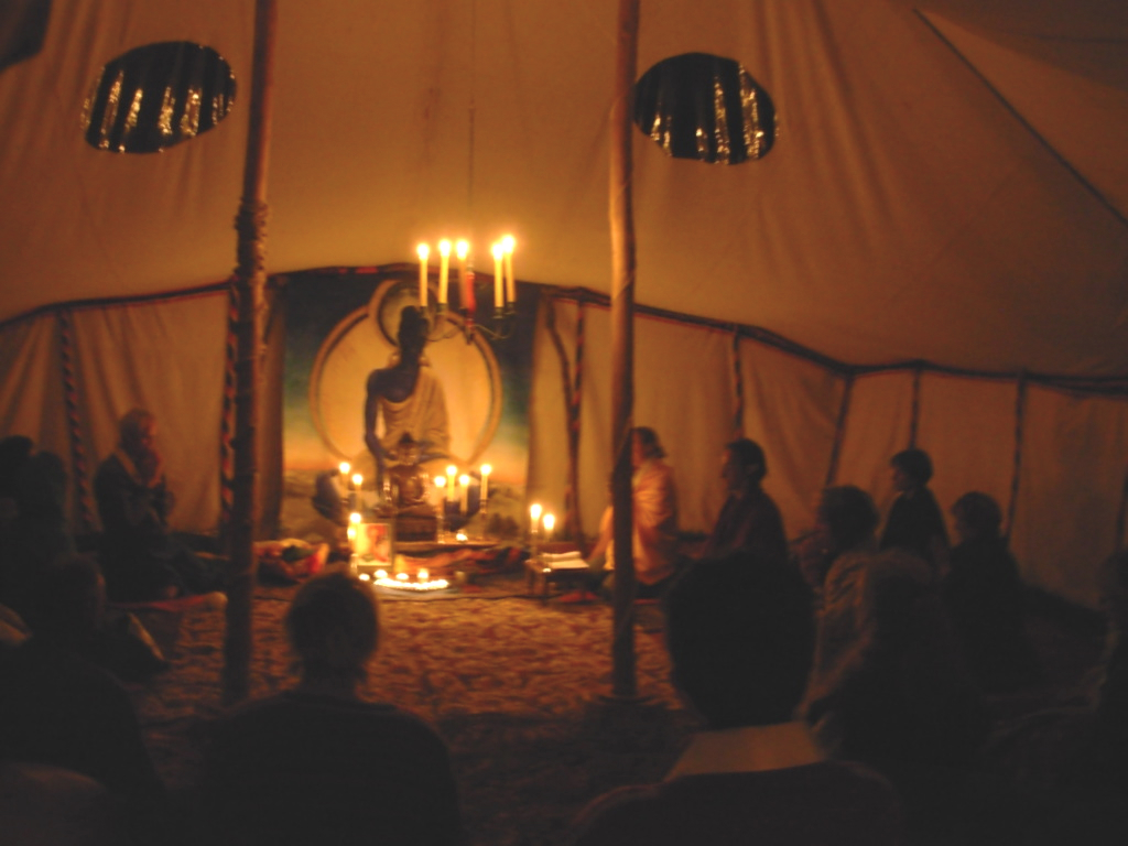 The Meditation Yurt | The Buddhist Centre