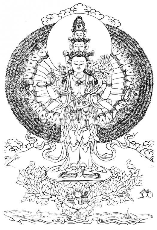 Thousand Armed Avalokitesvara The Buddhist Centre - 