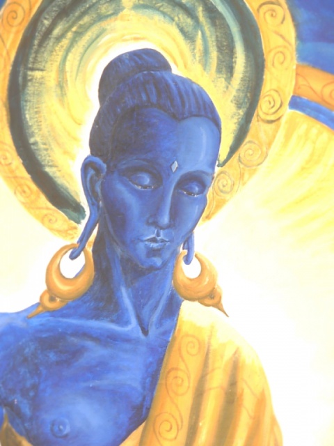 Buddhafield East - Blue Buddha