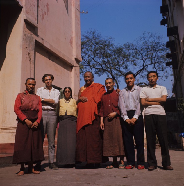 Dilgo Kyenste With Terry Delamare And Others