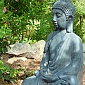 Garden Buddha at Dharmagiri