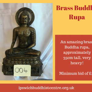 Brass Buddha Rupa
