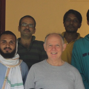 Community Member with Dh. Subhuti