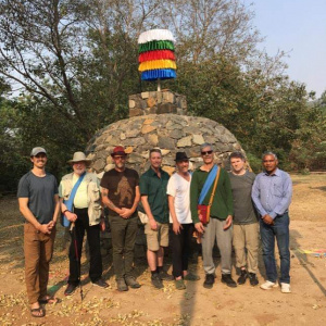 First Visitor to Guru Stupa