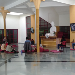 Meditation in Shrine