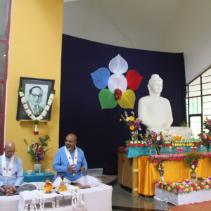 Dh Ratnashil and Dh. Adityabodhi