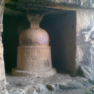 Second Caves with Stupa in Patan Village