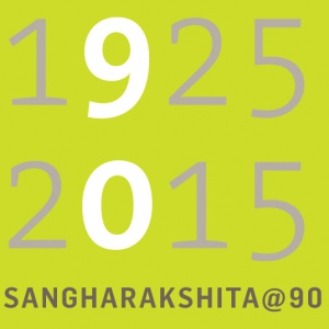 Sangharakshita@90 logo