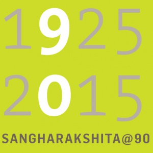 Sangharakshita@90 logo