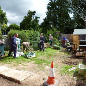 Restoring the garden