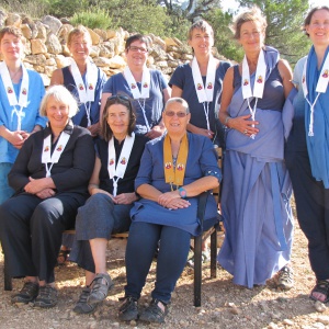 All six new Order members with their Public Preceptors