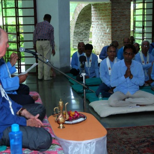 Reciting the ordination verses