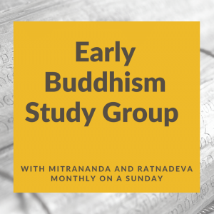 Early Buddhism Study Group