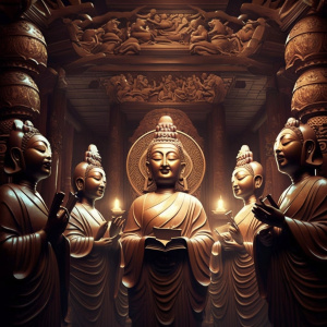 Buddha Choir - AI image