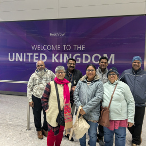 India Kula at Heathrow Airport