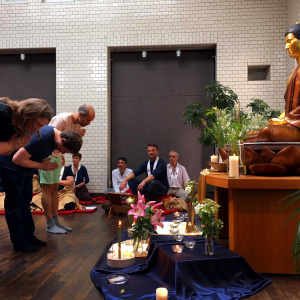 Mitra ceremonies at the Berlin Buddhist Centre