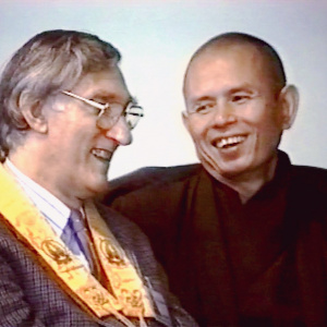 Thich Nhat Hanh with Sangharakshita