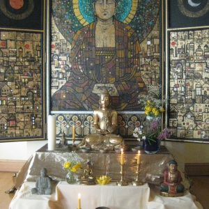 Buddha Day shrine