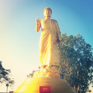 Walking Buddha at Nagaloka