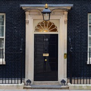 10 Downing Street, residence of the UK prime minister