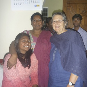 Parami with Supriya and Anjali