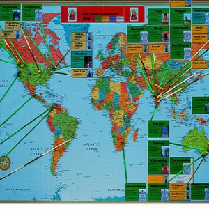 World Map of Triratna