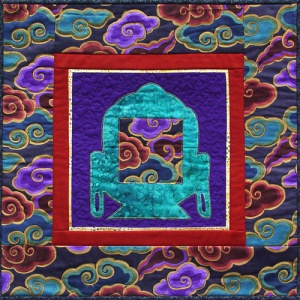 The Stitch-fold Path: Coloring the Buddha - Akashavanda