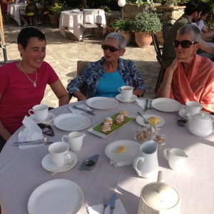 afternoon tea on the terrace