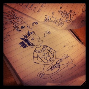 Meditation Mexican Style by Ivan