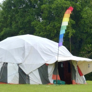 Rainbow tent