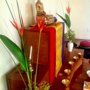 The main shrine offered by Benjamin and Lydia