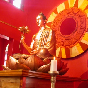 Birmingham Buddhist Centre shrine