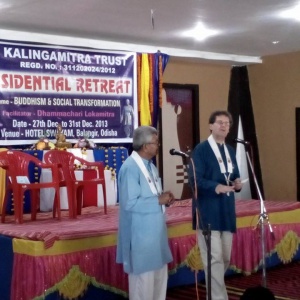 Lokamitra inaugurates the retreat in Bolangir