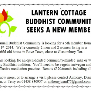 community advert for vacancy from May 1st 2014