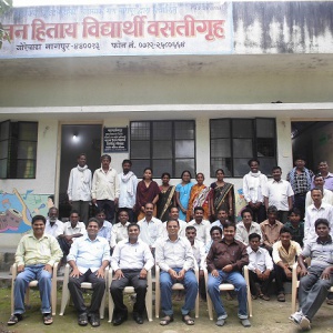 Group photo of parent and staff